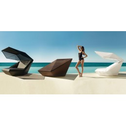 Faz daybed with parasol
