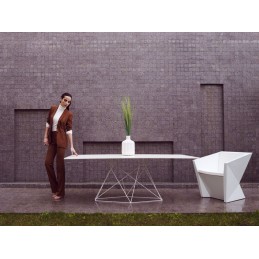 Faz inox Rectangular Table