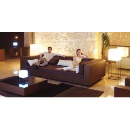 Vela Tall Cube Lamp